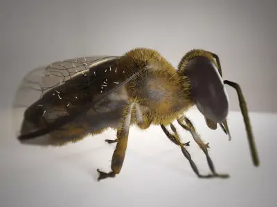 Asian hornet bee 3D model
