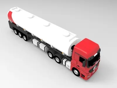 Mercedes Benz Actros 3D model