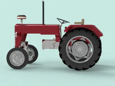 tractor 3D print model