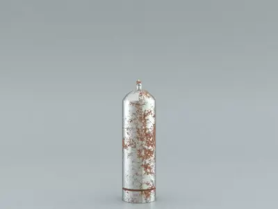 laos Gas Bottle 3D model