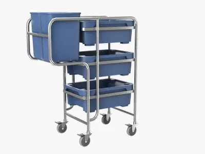 Collection Trolley 3D model