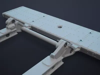 MH-6 Little Bird EPS Early 3D Print 3D print model