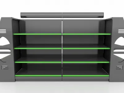 Shelf 3D model 10 3D model