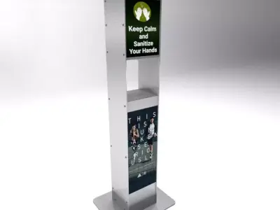 Automatic Hand sanitizer Dispenser 3D model