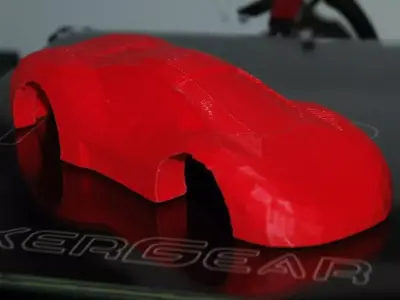 ActionCar Pinewood Edition Free 3D print model purchase
