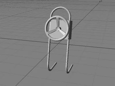 Steering - Watercraft Type 3D model