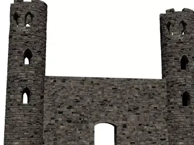 Castle 3D model order