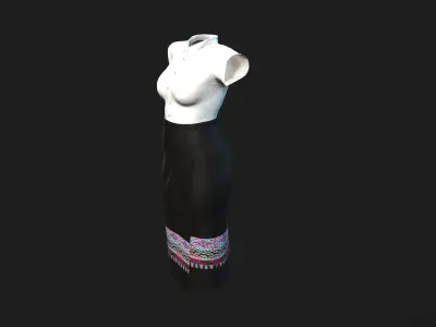 student suit khawb ncaw nplog 3D model
