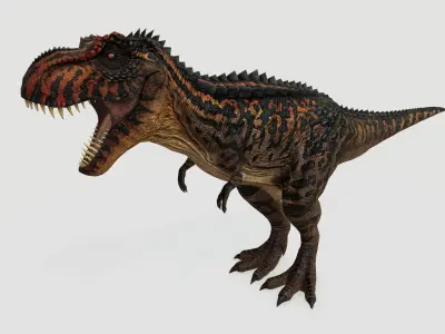 Tyrannosaurus Rex Low-poly 3D model 4