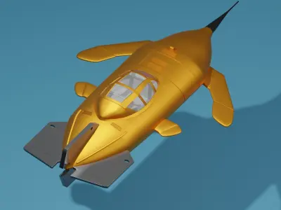 aircraft 2 3D model