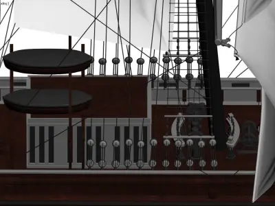 Schaffer Model Boat  3D model