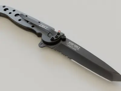 Military Folding Knife 01 3D model