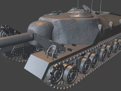 Tanks T 28 USA 3D print model