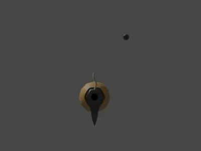 Early Gun and Cannon Free low-poly 3D model