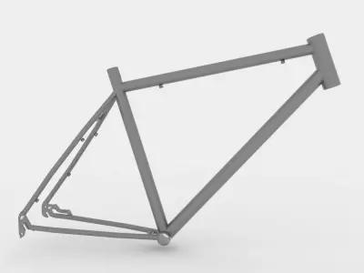 XC Steel Frame 3D model