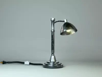 Modern Desk Lamp 3D  Low Poly PBR Game Ready Low-poly 3D model