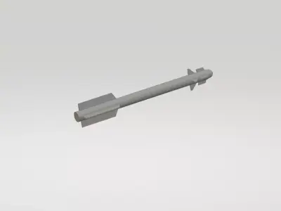 R-73 Air to Air Missile 3D print model