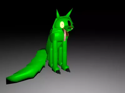 Cody The Zombie Dog 3D model