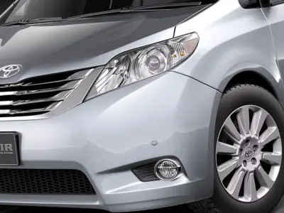 Toyota Sienna 2011 3D model