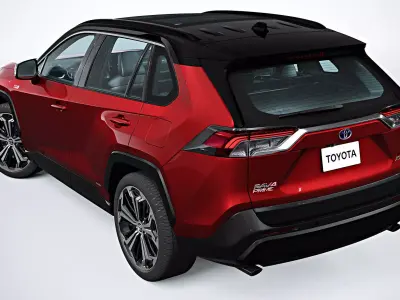 2021 Toyota RAV4 Prime 3D model