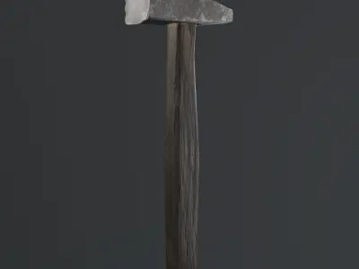 Hammer PBR Game-Ready Model Low-poly 3D model