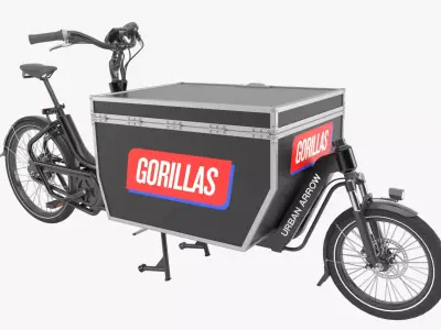 3D model Urban Arrow Flightcase 3D model