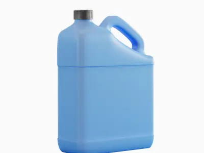 Plastic Canister A Set  3D model