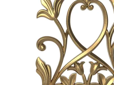  decorative pattern ready for 3D printing 3D model