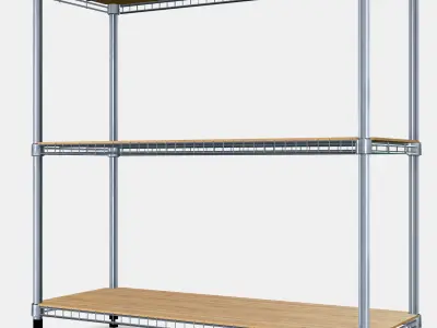 OMAR 1 shelf section 1 3D model purchase