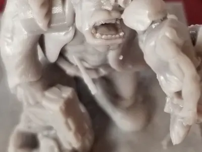 Ork Warboss 3D print model
