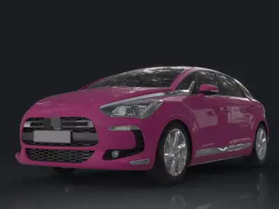 Citroen car 3D model