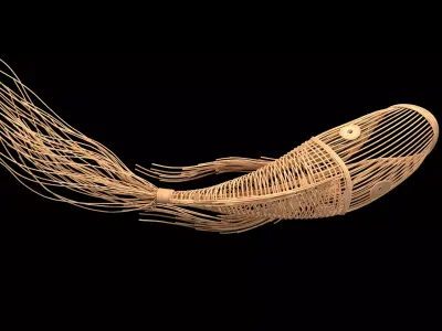 fishing Free 3D model