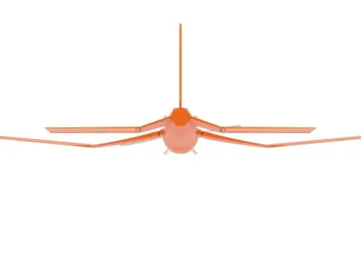 Simple Aircraft 3D model