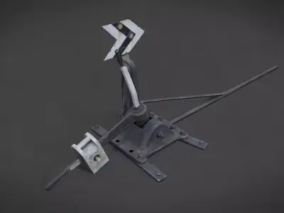 Arrow Railway Low-poly 3D model purchase