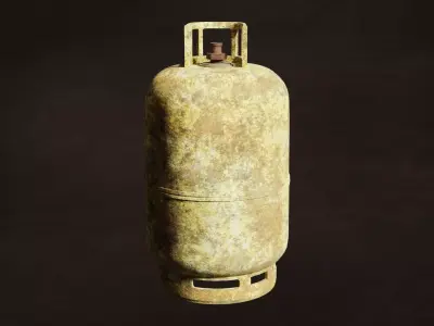 Tank Cylinders Bombonas Series Content Flux Tools G2 N4-6 3D model