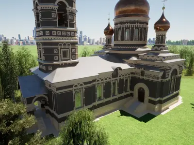 Orthodox Church 3D model purchase