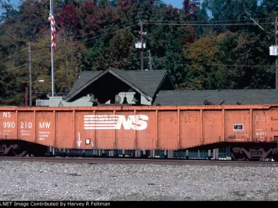 HO Norfolk Southern M-271 MOW Crosstie Gondola II 3D print model