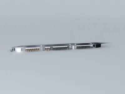 United DC1010 Interior By Air Canada R.C.P Line Alliance  Free 3D model