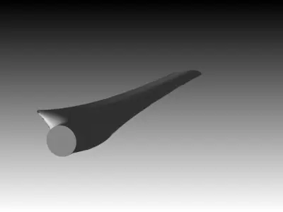 Wind Turbine Blade Free 3D model