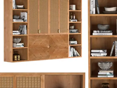 MEDIA CABINET 3D model