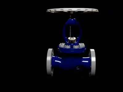 Water Square 3D model