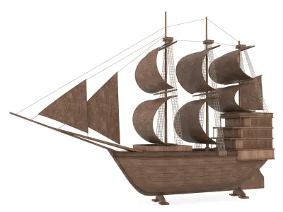 SHIP MODEL 3D model