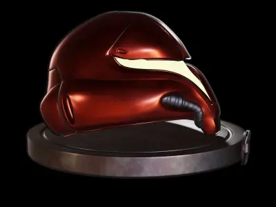 Metroid - Samus Aran helmet 3D model