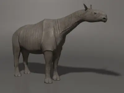 Indricotherium 3D - Pre-historic mammal 3D model purchase