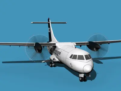 ATR-42-320 Air Charter International 3D model