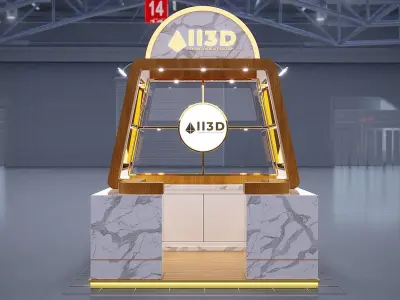 Purse Kiosk 3D model