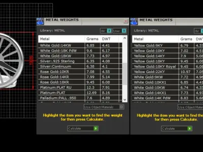 Cufflinks with propellers 3D print model