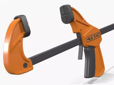 Clamp Low-poly 3D model purchase