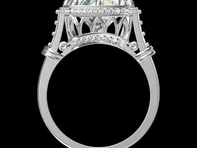 Wedding Ring  3D print model 441