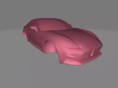1-24 scale TOYOTA GR86    --Aculate model with laser scan 3D print model